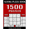 Sudoku Puzzle Master Book, 1,500 Hard Puzzles: Jumbo Bargain Size Sudoku Book With Single Level of Difficulty