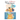 Spot the Difference Picture Puzzles "What is in the school bag? " Find 5 Differences vol.81: Children Activities Book for Kids Age 3-8, Boys and Girls