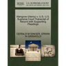 Wangrow (Henry) V. U.S. U.S. Supreme Court Transcript of Record with Supporting Pleadings