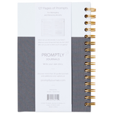 Peace of Mind: A Journal to Calm Anxiety (Stone Grey) by Promptly Journals