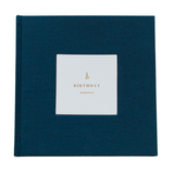 My Birthday Memories: A 20-Year Keepsake (Navy) by Promptly Journals