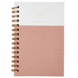 A Self-Love Journal: 52 Weeks of Affirmation (Heathered Pink) by Promptly Journals