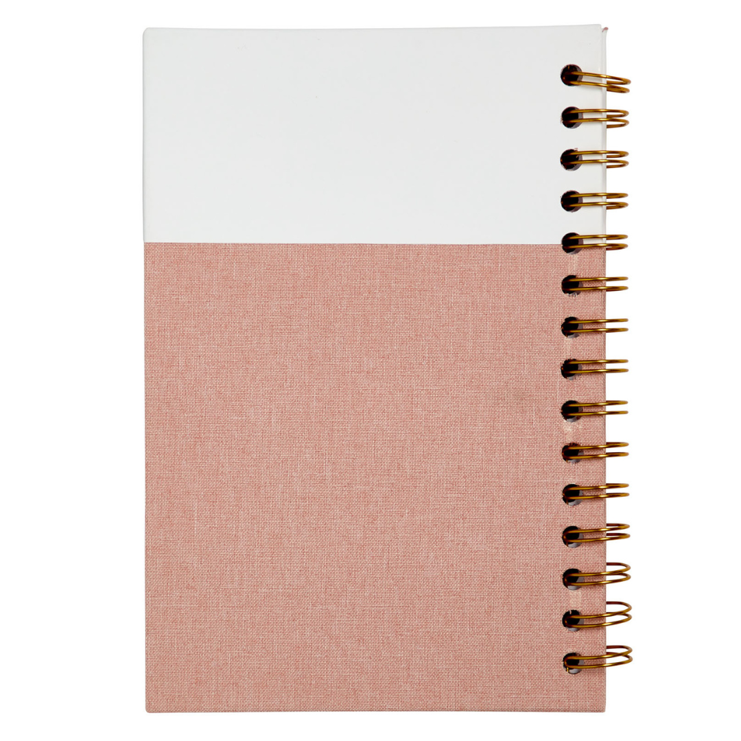 A Self-Love Journal: 52 Weeks of Affirmation (Heathered Pink) by Promptly Journals