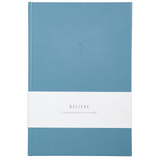 Believe: My Blank Journal (Dusty Blue) by Promptly Journals