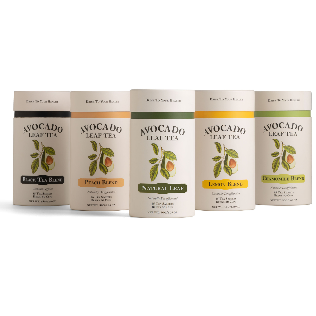 Avocado Tea Party With Five Blends by Avocado Tea Co.