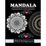 Mandala coloring book for adults relaxation Black background: MANDALAS PATTERN ON BLACK BACKGROUND. This collection of beautiful Mandala designs