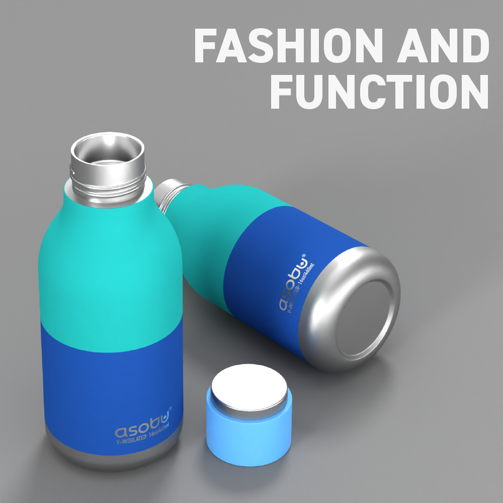 Pastel Blue Urban Bottle by ASOBU®