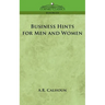 Business Hints for Men and Women