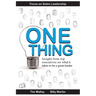 One Thing: Focus on Sales Leadership: Insight from top business executives on what it takes to be a great leader.