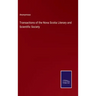 Transactions of the Nova Scotia Literary and Scientific Society