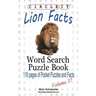 Circle It, Lion Facts, Word Search, Puzzle Book