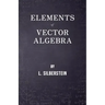 Elements of Vector Algebra