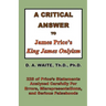 A Critical Answer to James Price's King James Onlyism