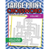 Large Print Crossword Puzzle Book: Crossword Puzzle Books For Adults Large Print Brain Teaser Puzzles - Volume 1
