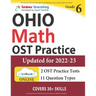 Ohio State Test Prep: 6th Grade Math Practice Workbook and Full-length Online Assessments: OST Study Guide