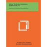 How To Build Modern Furniture, V1: Practical Construction Methods