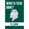 What is to be done?: Burning Questions of Our Movement