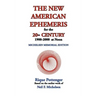 The New American Ephemeris for the 20th Century, 1900-2000 at Noon