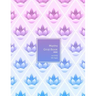 Maths Grid Book: 1cm size graph paper grid book for students or Mathematician Pink and purple flower pattern for teenage girls