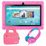 Contixo V8-2 7" Kids Tablet, Headphones, & Tablet Bag Bundle by Contixo