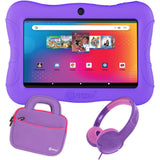 Contixo V9-2 7" Kids Tablet, Headphones, & Tablet Bag Bundle by Contixo