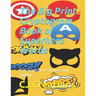 The Big Print Cryptogram Book of Superhero Words: 100 Superhero Quotes and Taglines