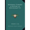 Materials Toward a History of Witchcraft V1