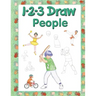 123 Draw People: A step by step drawing guide for young artists