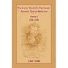Davidson County, Tennessee County Court Minutes, Volume 2, 1792-1799