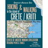 Hiking & Walking in the Island of Crete/Kriti Complete Topographic Map Atlas 1: 95000 Greece Aegean Sea Center of Ancient Minoan Civilization Trekking