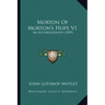 Morton Of Morton's Hope V1: An Autobiography (1839)