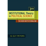 Institutional Theory in Political Science