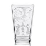 EGYPTIAN TAROT CARD Pint Glasses by LumEngrave