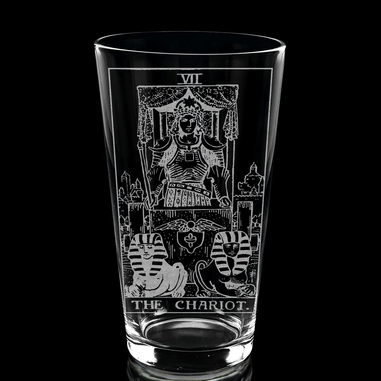 RIDER-WAITE TAROT CARD Pint Glasses by LumEngrave