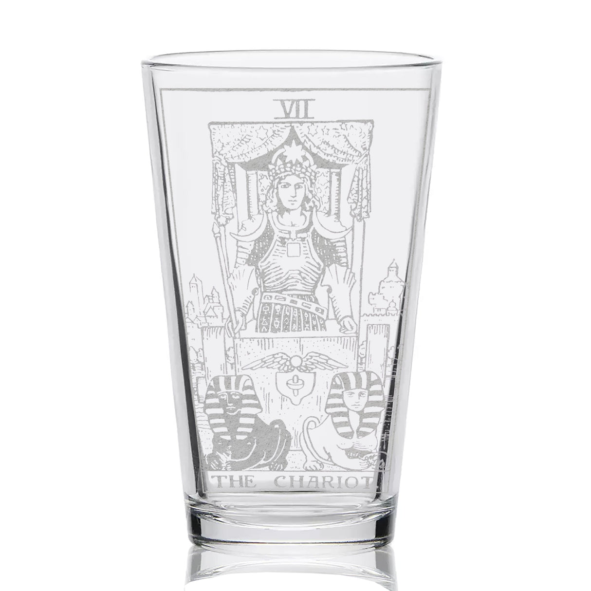 RIDER-WAITE TAROT CARD Pint Glasses by LumEngrave