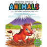 Amazing African Animals Coloring Book For Kids: A Nature Coloring Safari with Fun Facts, a Children's Educational Adventure