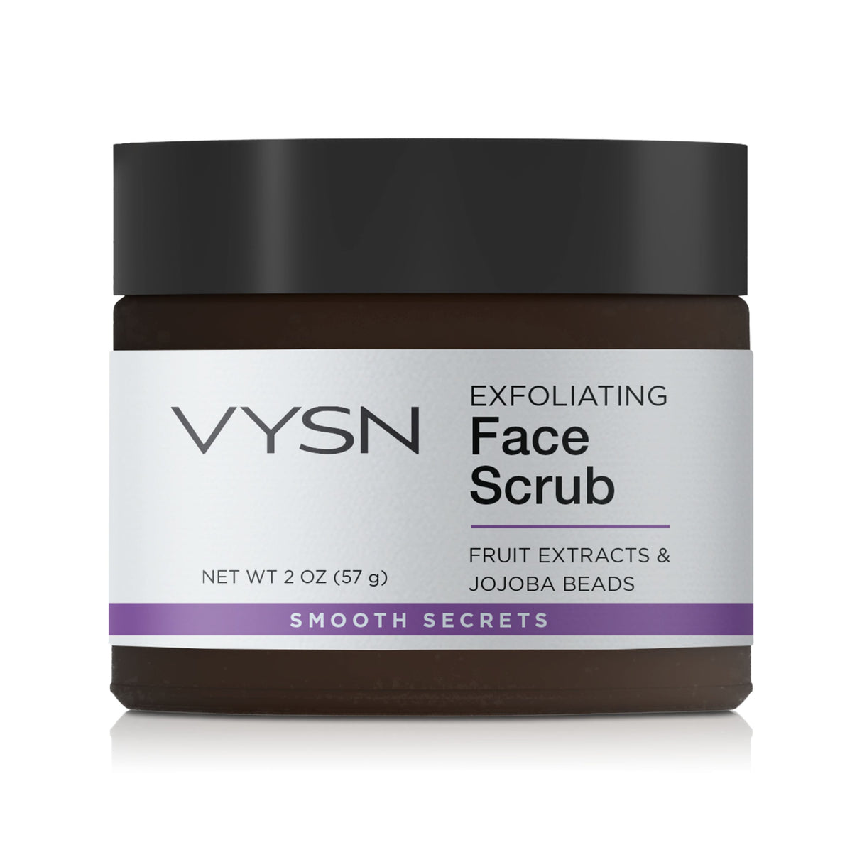 Exfoliating Face Scrub - Fruit Extracts & Jojoba Beads -  2 oz