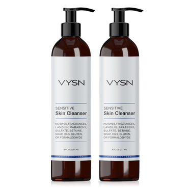 Sensitive Skin Cleanser - Gentle & Soothing Cleanser - 2-Pack - 8 oz
