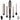 5-in-1 Curling Wand Set with Interchangeable Barrels & Anti-Tangle Brush