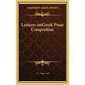 Lectures on Greek Prose Composition
