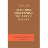Questions Concerning the Law of Nature
