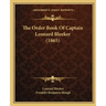 The Order Book of Captain Leonard Bleeker (1865)