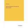 Abstract Statement of Receipts and Disbursements