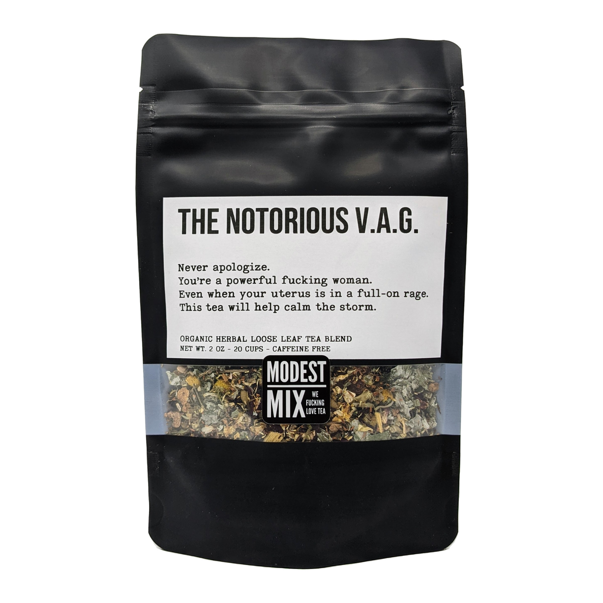 The Notorious V.A.G. - Rich Rooibos blend with Healing Flowers & Herbs by ModestMix Teas