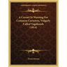 A Caveat or Warning for Common Cursetors, Vulgarly Called Vagabonds (1814)