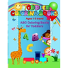 Toddler coloring books ages 1-3 travel: ABC coloring books for toddlers