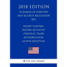 Export Control Reform Initiative - Strategic Trade Authorization License Exception (US Bureau of Industry and Security Regulation) (BIS) (2018 Edition