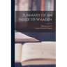 Summary of an Index to Waagen