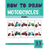How to Draw Motorcycles for Kids - Vol 1