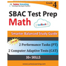 SBAC Test Prep: 4th Grade Math Common Core Practice Book and Full-length Online Assessments: Smarter Balanced Study Guide With Performance Task (PT) a